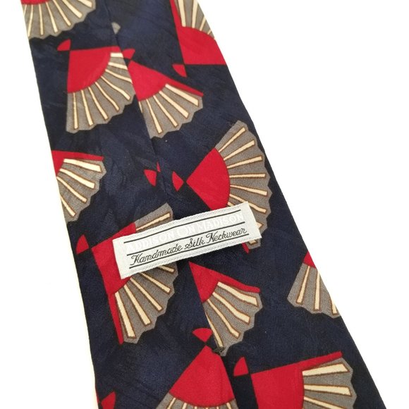 Addison on Madison Men's Silk Tie Handmade - Picture 3 of 4
